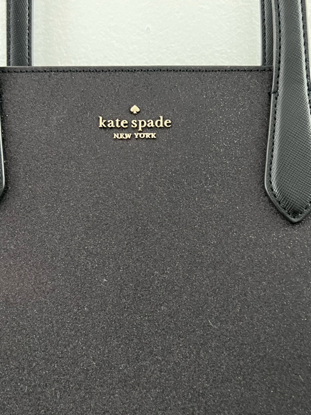 kate spade Black Sparkle Tote - Picture 2 of 8